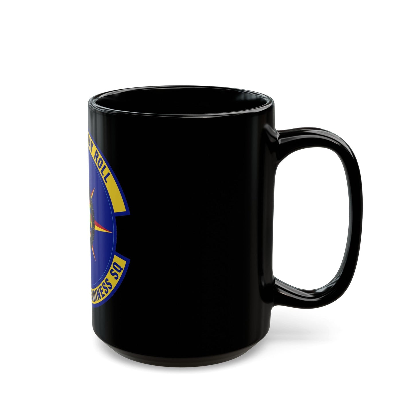 86th Vehicle Readiness Squadron (U.S. Air Force) Black Coffee Mug-The Sticker Space