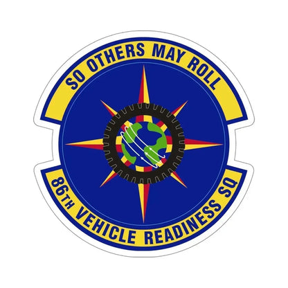 86th Vehicle Readiness Squadron (U.S. Air Force) STICKER Vinyl Die-Cut Decal - The Sticker Space