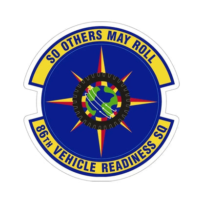 86th Vehicle Readiness Squadron (U.S. Air Force) STICKER Vinyl Die-Cut Decal - The Sticker Space