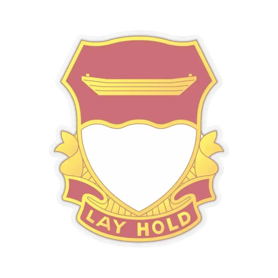 87 Engineer Battalion (U.S. Army) STICKER Vinyl Kiss-Cut Decal 2 Inch Transparent - The Sticker Space