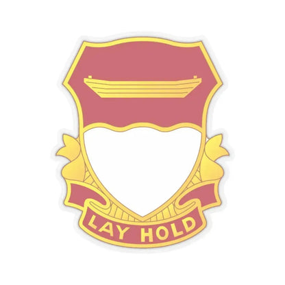 87 Engineer Battalion (U.S. Army) STICKER Vinyl Kiss-Cut Decal 3 Inch Transparent - The Sticker Space