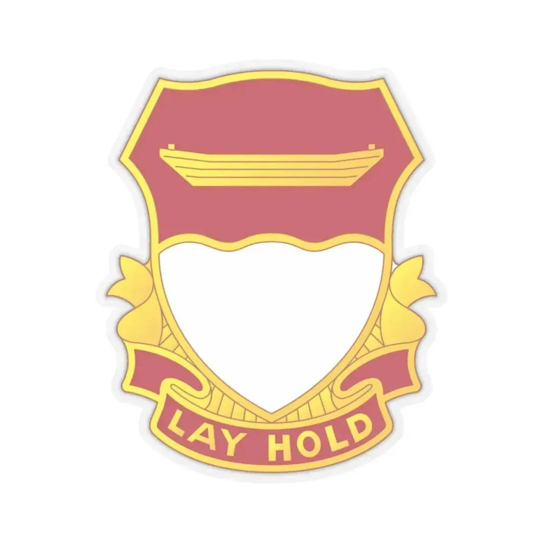 87 Engineer Battalion (U.S. Army) STICKER Vinyl Kiss-Cut Decal 4 Inch Transparent - The Sticker Space