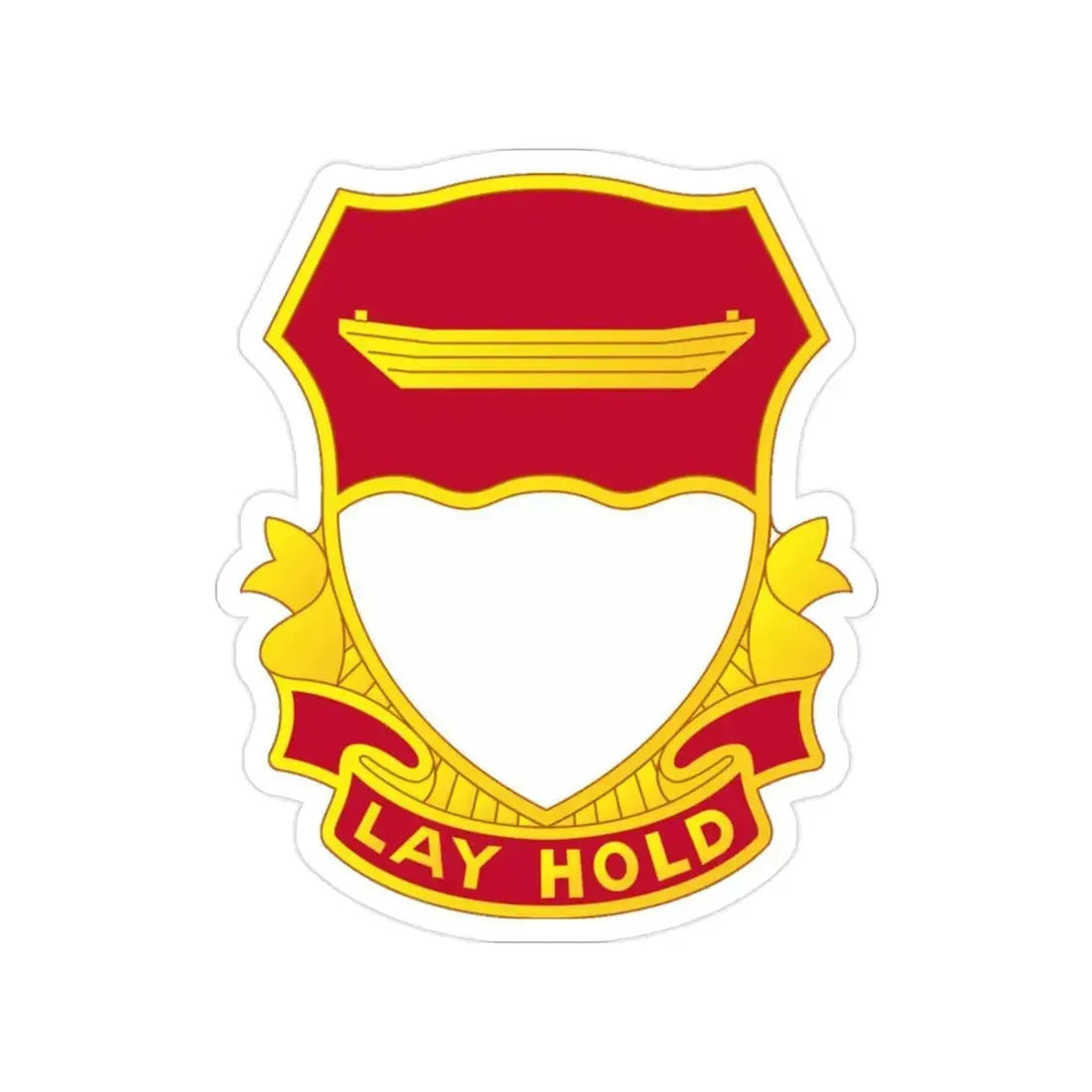 87 Engineer Battalion (U.S. Army) Transparent STICKER Die-Cut Vinyl Decal 2 Inch - The Sticker Space