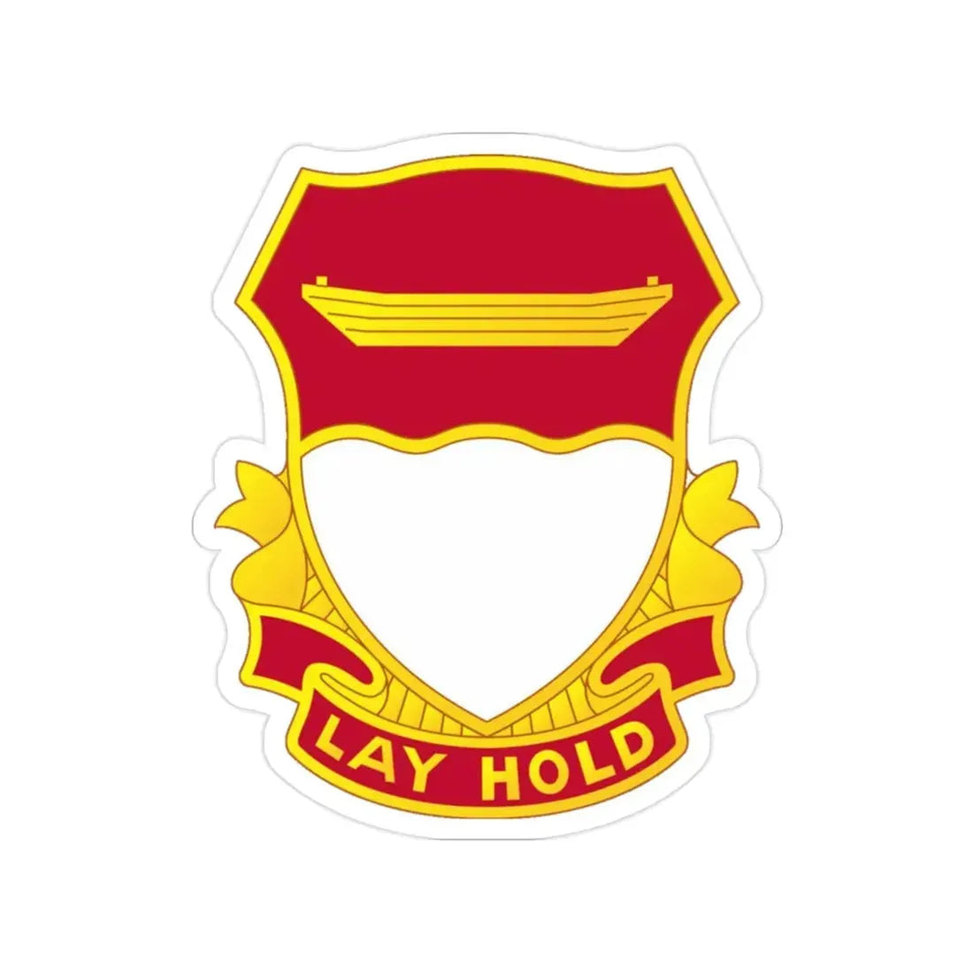 87 Engineer Battalion (U.S. Army) Transparent STICKER Die-Cut Vinyl Decal - The Sticker Space