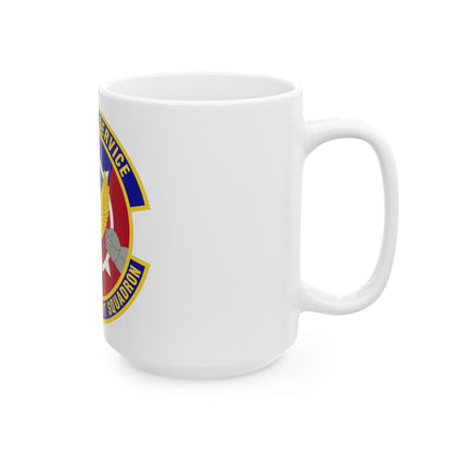 87 Force Support Squadron AMC (U.S. Air Force) White Coffee Mug-The Sticker Space