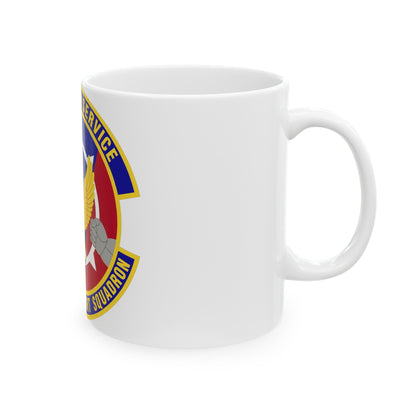 87 Force Support Squadron AMC (U.S. Air Force) White Coffee Mug-The Sticker Space