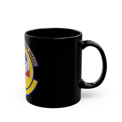 87 Healthcare Operations Squadron AMC (U.S. Air Force) Black Coffee Mug-The Sticker Space