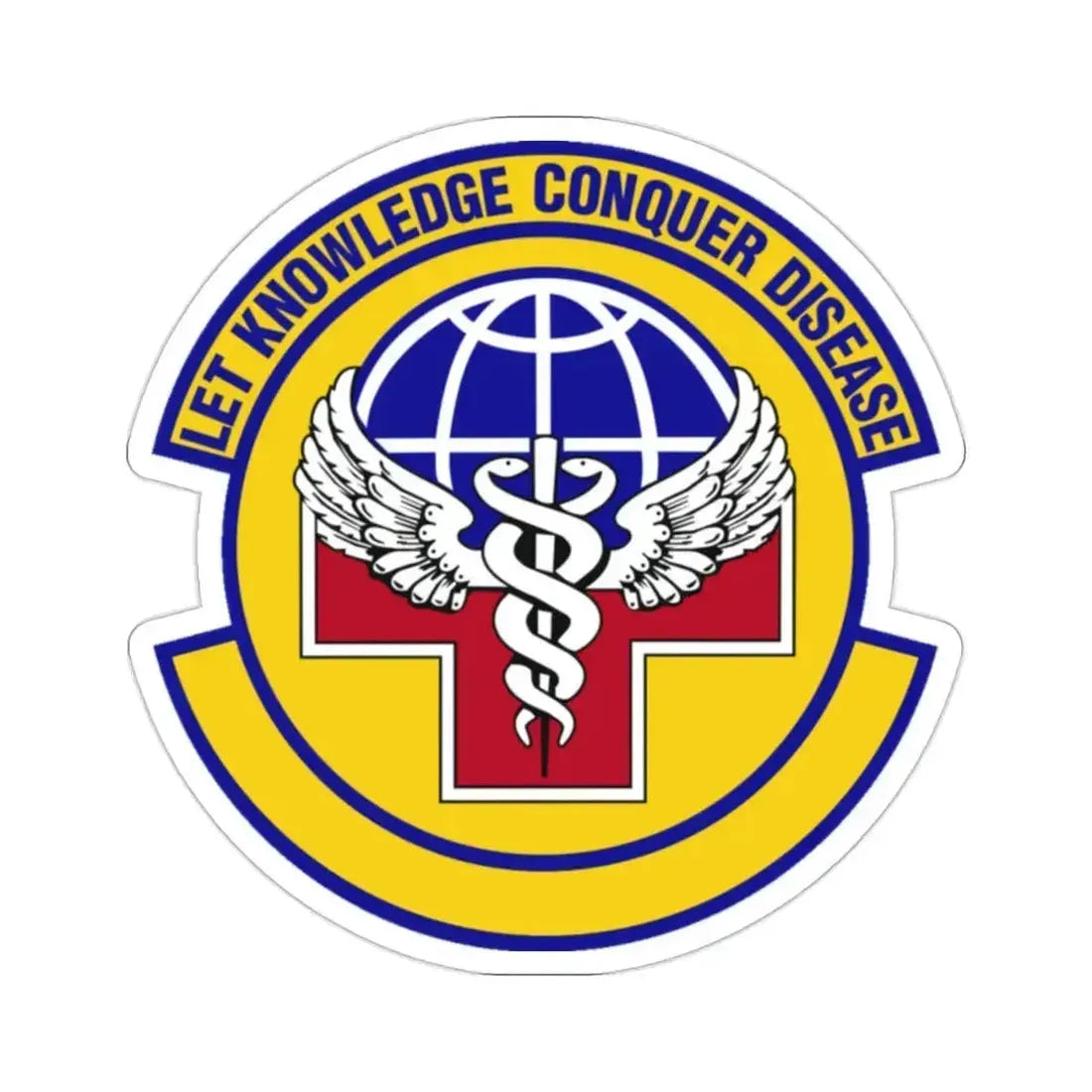 87 Healthcare Operations Squadron AMC (U.S. Air Force) STICKER Vinyl Die-Cut Decal 2 Inch - The Sticker Space