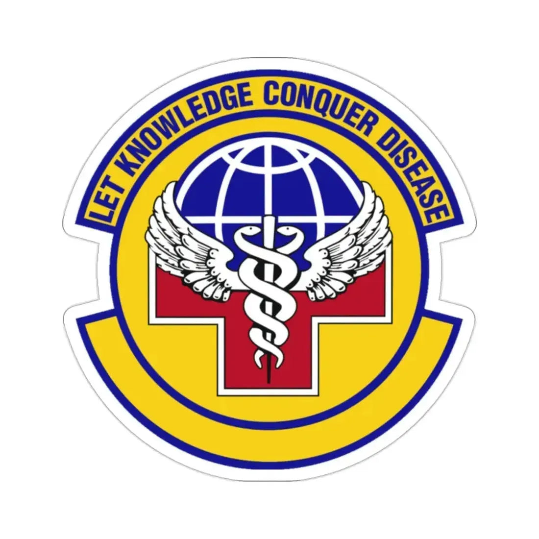 87 Healthcare Operations Squadron AMC (U.S. Air Force) STICKER Vinyl Die-Cut Decal - The Sticker Space