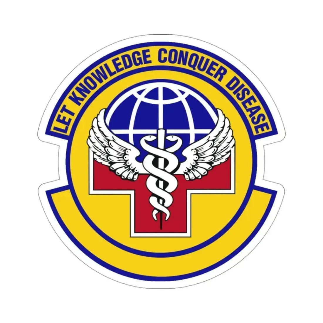87 Healthcare Operations Squadron AMC (U.S. Air Force) STICKER Vinyl Die-Cut Decal - The Sticker Space