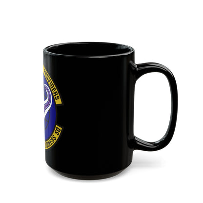 87 Logistics Readiness Squadron AMC (U.S. Air Force) Black Coffee Mug-The Sticker Space