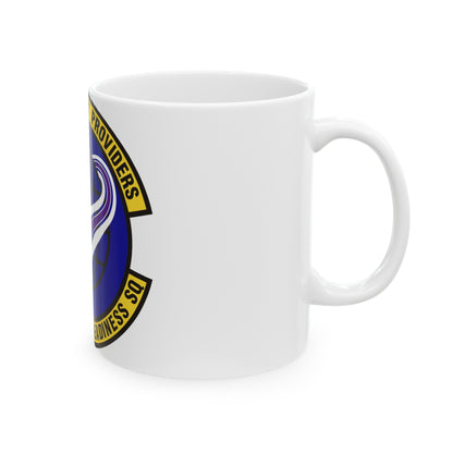 87 Logistics Readiness Squadron AMC (U.S. Air Force) White Coffee Mug-The Sticker Space