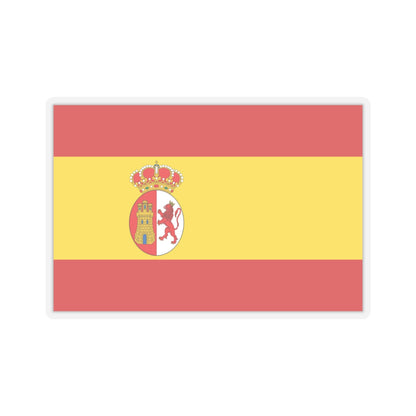 Flag of Spain 1785-1873 1875-1931 (Argentina) STICKER Vinyl Kiss-Cut Decal