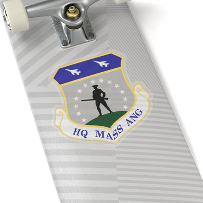 Headquarters Massachusetts Air National Guard (U.S. Air Force) STICKER Vinyl Kiss-Cut Decal