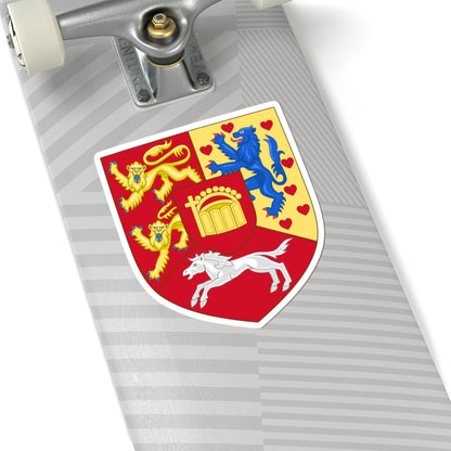 Royal Hanover Inescutcheon (United Kingdom) (Coat of Arms) STICKER Vinyl Kiss-Cut Decal