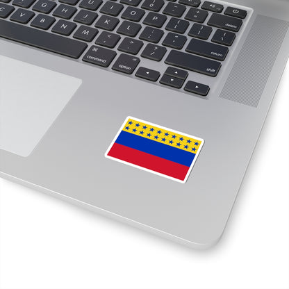 Flag of Venezuela 1859-1863 (Venezuela) STICKER Vinyl Kiss-Cut Decal
