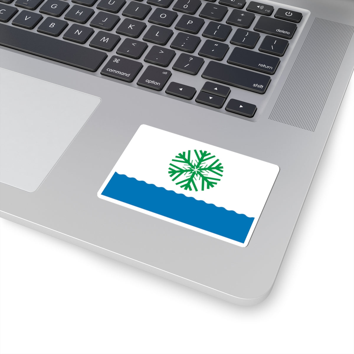 Flag of Novodvinsk Arkhangelsk oblast (Russia) STICKER Vinyl Kiss-Cut Decal