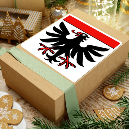 CHE Aarau Flag (Switzerland) STICKER Vinyl Kiss-Cut Decal