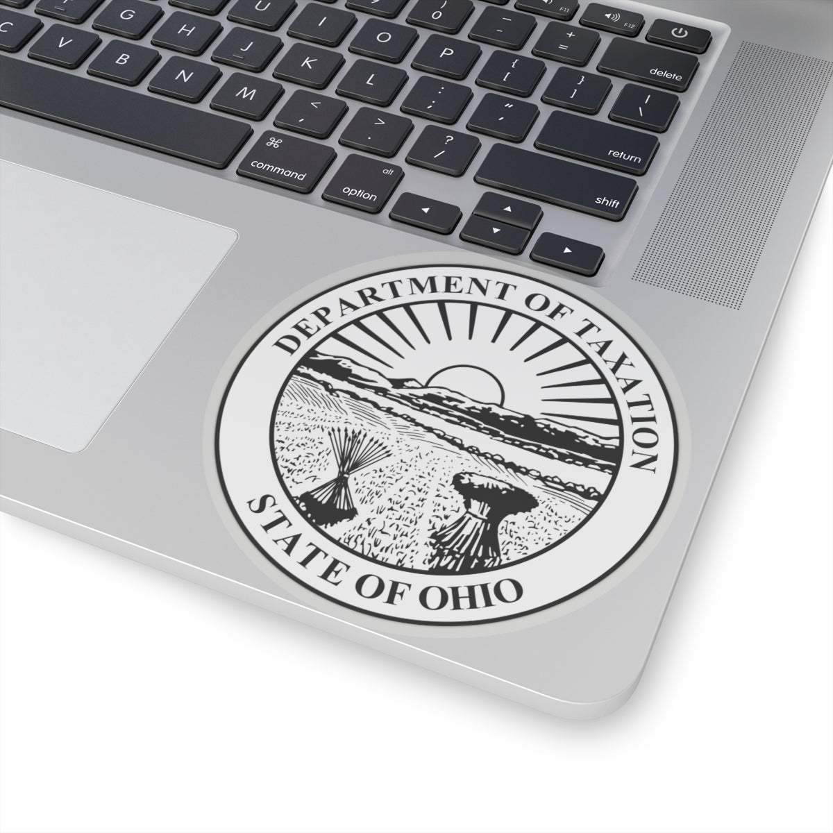 Seal of the Ohio Department of Taxation - STICKER Vinyl Kiss-Cut Decal