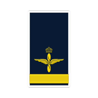 OF 1 Fänrik FV hylsa (Sweden) (Military Rank) STICKER Vinyl Kiss-Cut Decal