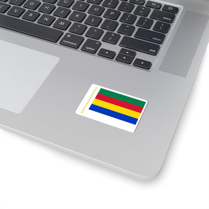 Flag of the State of Souaida state (Syria) STICKER Vinyl Kiss-Cut Decal