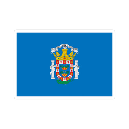 Flag of Melilla (Spain) STICKER Vinyl Kiss-Cut Decal