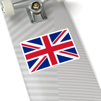 Flag of the United Kingdom 3-2 (United Kingdom) STICKER Vinyl Kiss-Cut Decal