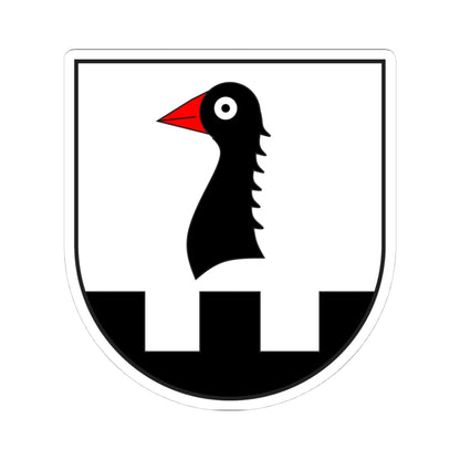 Surcasti wappen (Switzerland) (Coat of Arms) STICKER Vinyl Kiss-Cut Decal