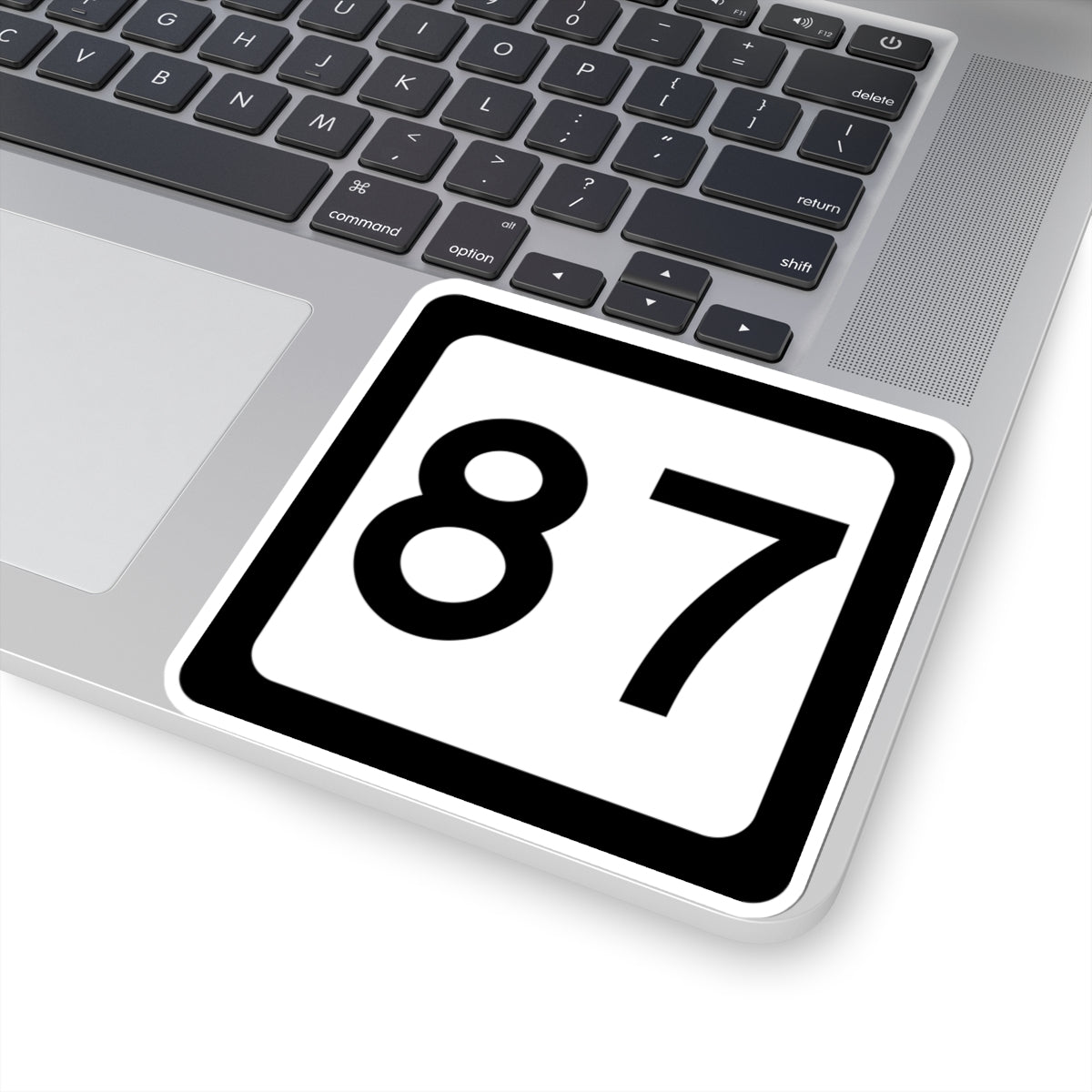 WV-87 (Virginia) (Road Sign) STICKER Vinyl Kiss-Cut Decal