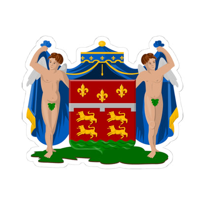 Beverwijk wapen 1818 (Netherlands) (Coat of Arms) STICKER Vinyl Kiss-Cut Decal