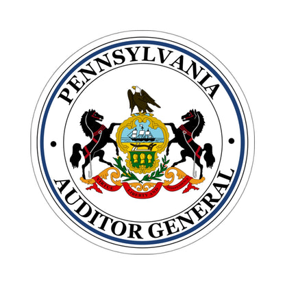 Seal of the Auditor General of Pennsylvania - STICKER Vinyl Kiss-Cut Decal