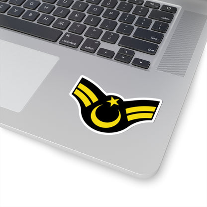 Army TUR OR 06b (Turkey) (Military Rank) STICKER Vinyl Kiss-Cut Decal