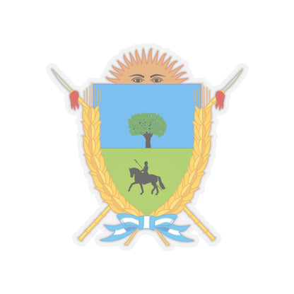 Coat of Arms La Pampa Argentina - STICKER Vinyl Kiss-Cut Decal