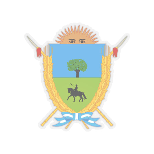 Coat of Arms La Pampa Argentina - STICKER Vinyl Kiss-Cut Decal