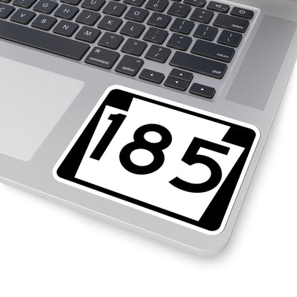PA-185 (Pennsylvania) (Road Sign) STICKER Vinyl Kiss-Cut Decal