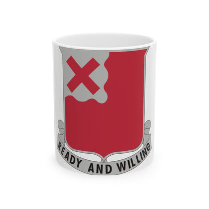 875 Engineer Battalion (U.S. Army) White Coffee Mug-11oz-The Sticker Space