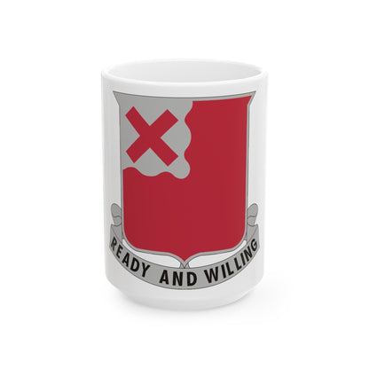 875 Engineer Battalion (U.S. Army) White Coffee Mug-15oz-The Sticker Space