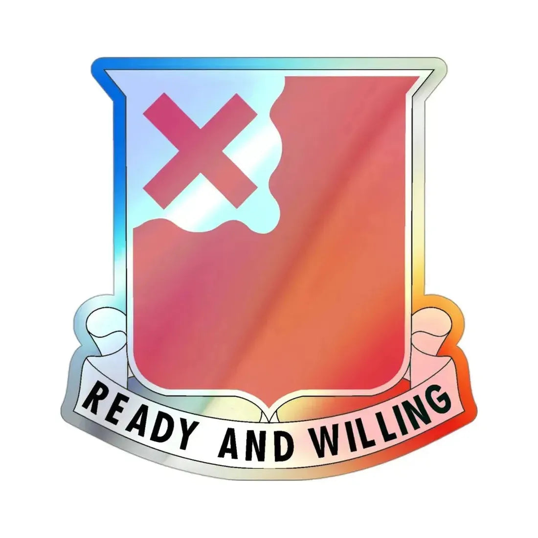 875 Engineer Battalion (U.S. Army) Holographic STICKER Die-Cut Vinyl Decal - The Sticker Space