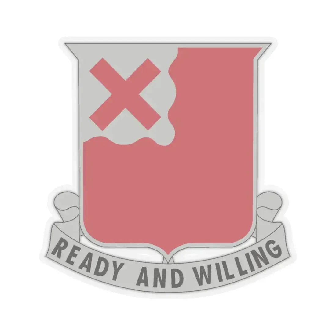 875 Engineer Battalion (U.S. Army) STICKER Vinyl Kiss-Cut Decal 6 Inch Transparent - The Sticker Space