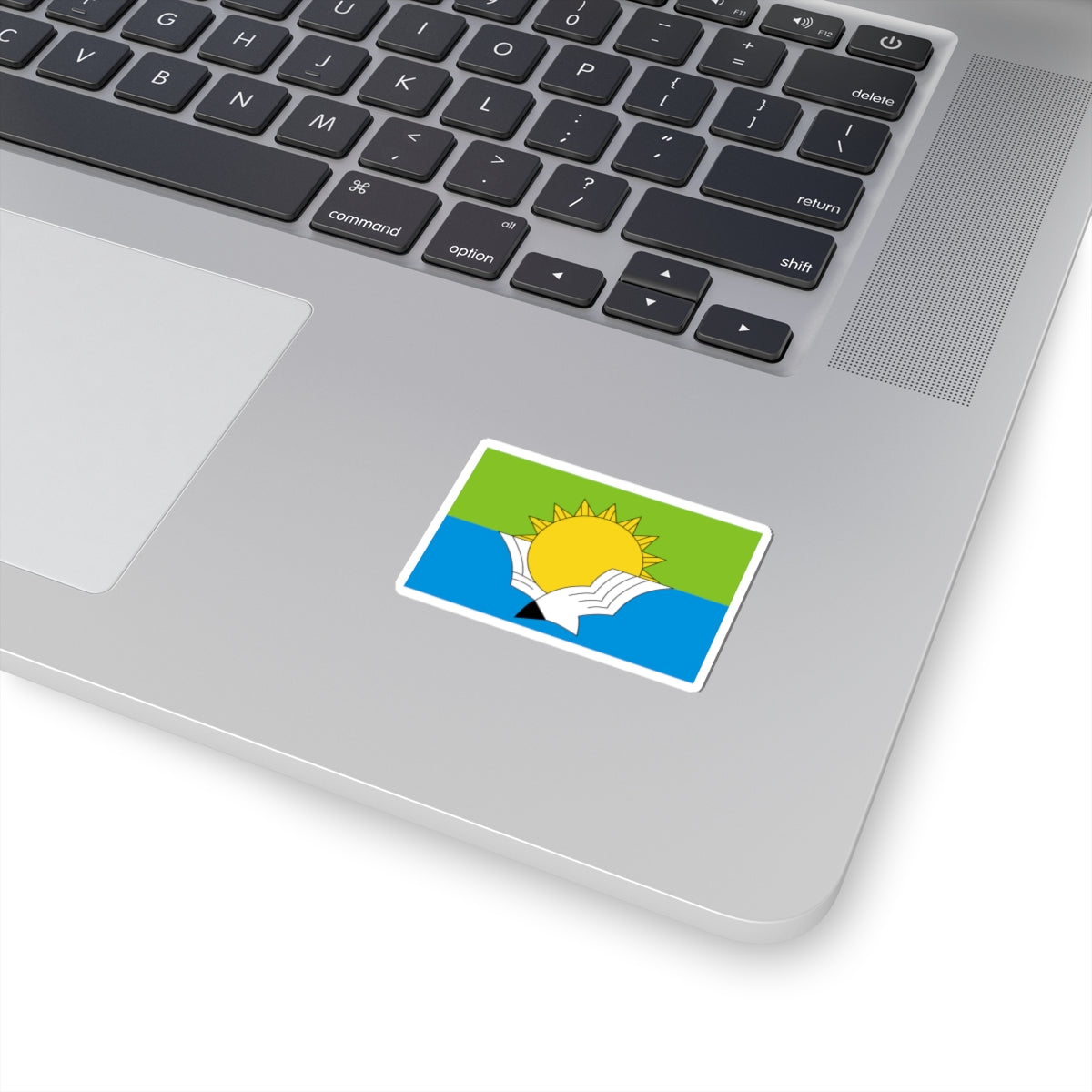 Flag of Volgorechensk Kostroma oblast (Russia) STICKER Vinyl Kiss-Cut Decal