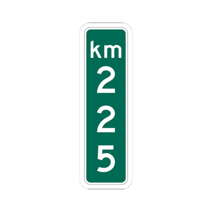 MUTCD-PR D10-3 (Puerto Rico) (Road Sign) STICKER Vinyl Kiss-Cut Decal