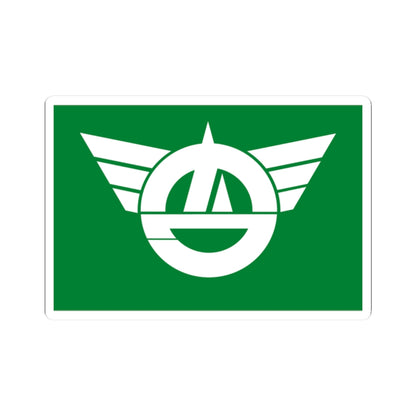 Flag of Minamiminowa Nagano (Japan) STICKER Vinyl Kiss-Cut Decal