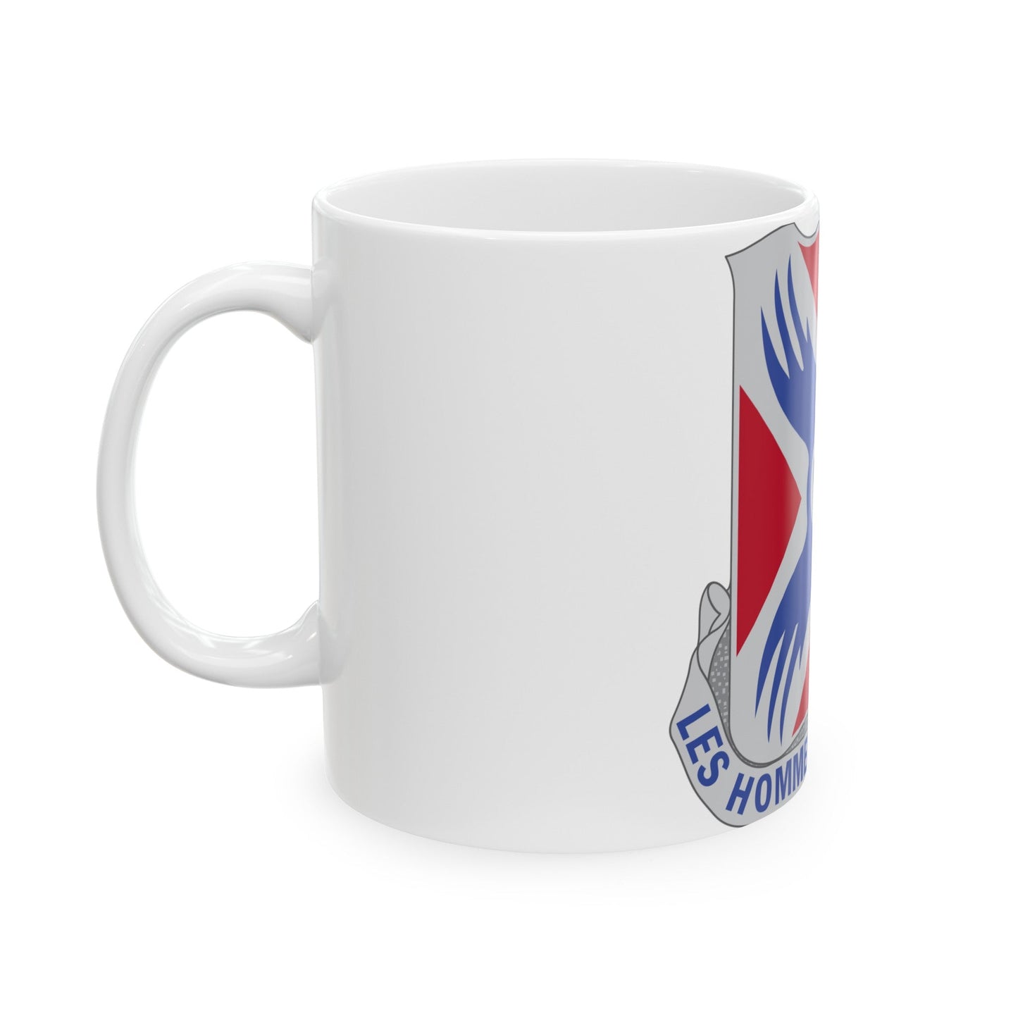 877 Engineer Battalion (U.S. Army) White Coffee Mug-The Sticker Space