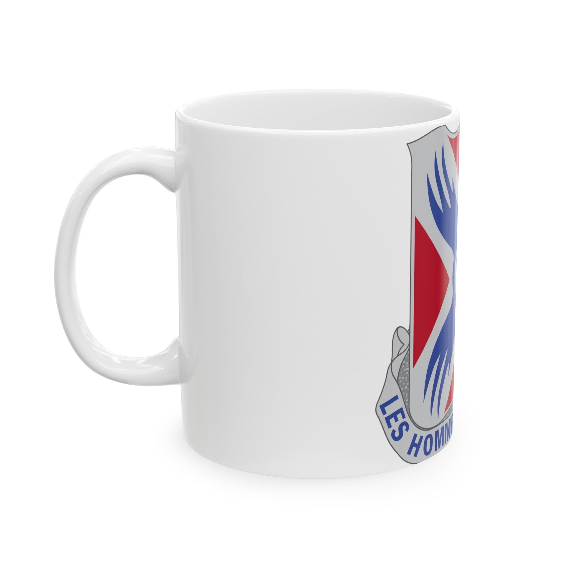 877 Engineer Battalion (U.S. Army) White Coffee Mug-The Sticker Space