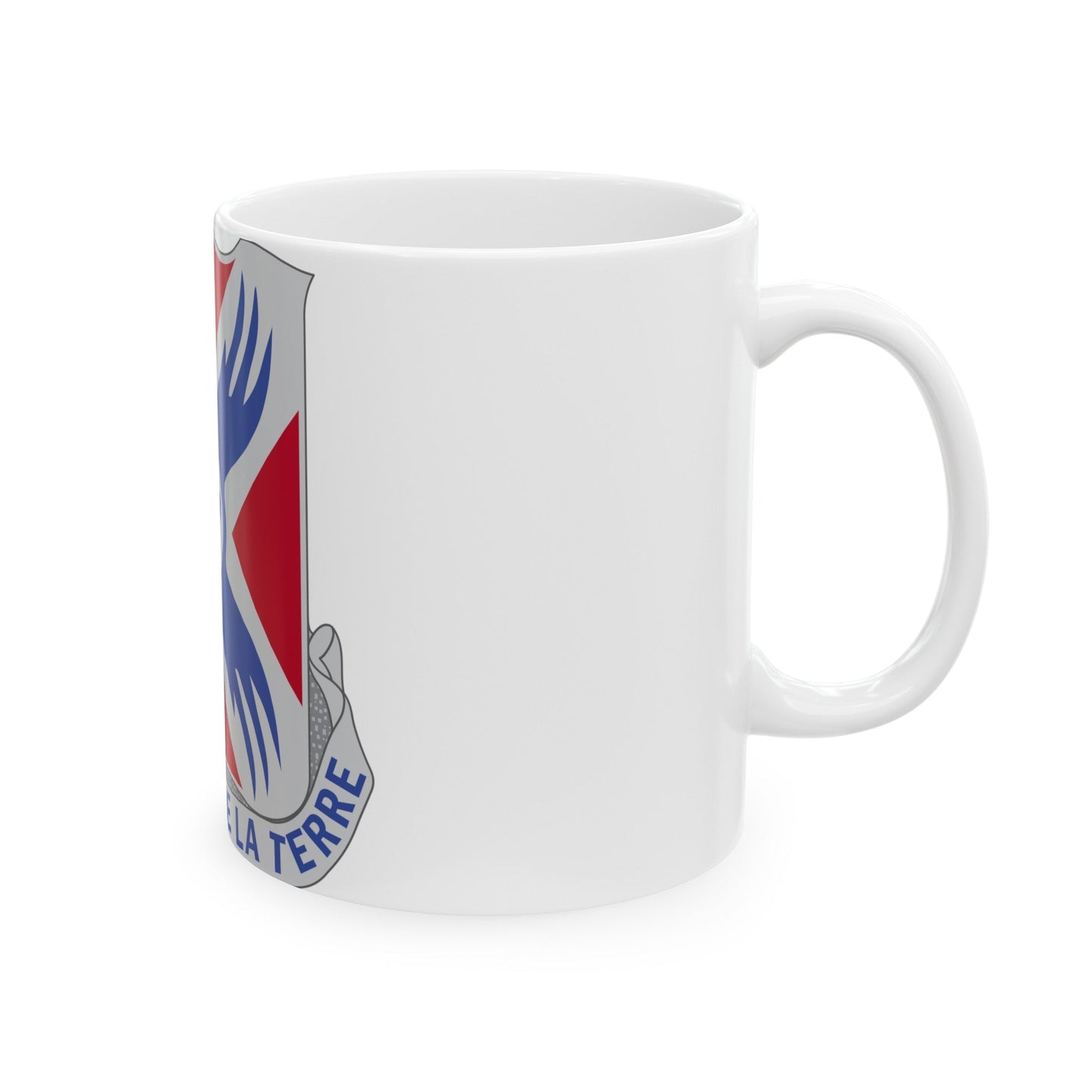 877 Engineer Battalion (U.S. Army) White Coffee Mug-The Sticker Space