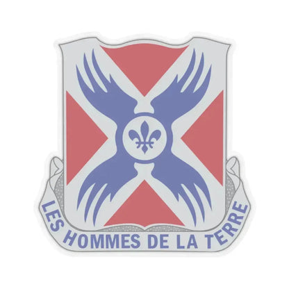 877 Engineer Battalion (U.S. Army) STICKER Vinyl Kiss-Cut Decal 2 Inch Transparent - The Sticker Space