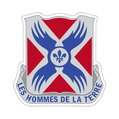 877 Engineer Battalion (U.S. Army) STICKER Vinyl Kiss-Cut Decal 4 Inch White - The Sticker Space