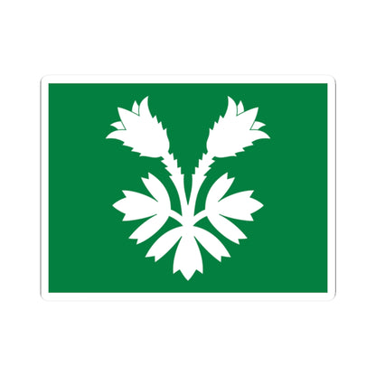 Flag of Oppland (Norway) STICKER Vinyl Kiss-Cut Decal