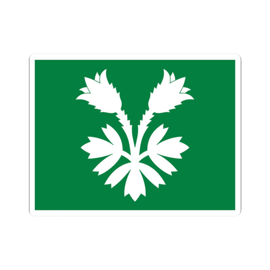 Flag of Oppland (Norway) STICKER Vinyl Kiss-Cut Decal