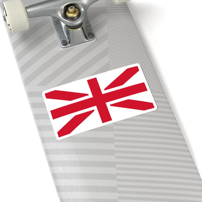 Flag of England and Northern Ireland (United Kingdom) STICKER Vinyl Kiss-Cut Decal